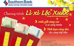 "Lì xì lộc xuân" cùng Southerm Bank